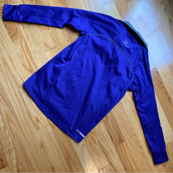 Mizuno quarter zip pullover - purple - girls size small - Picture 2 of 9